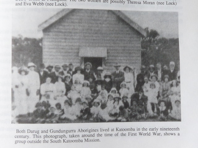 Gundunguura and Darug Koories outside South Katoomba mission